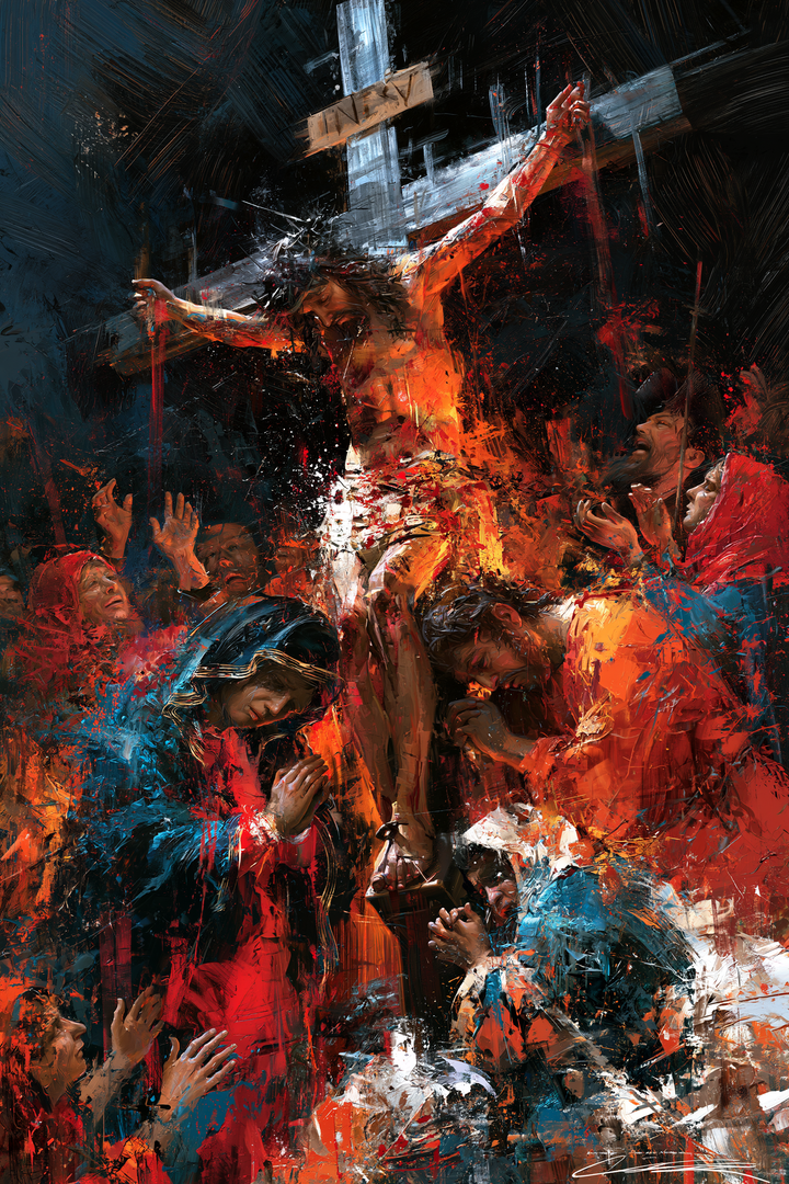 La Crucifixión - Expresionista · Retrato n° 15