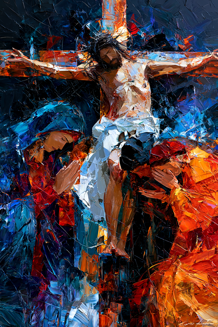 La Crucifixión - Expresionista · Retrato n° 16