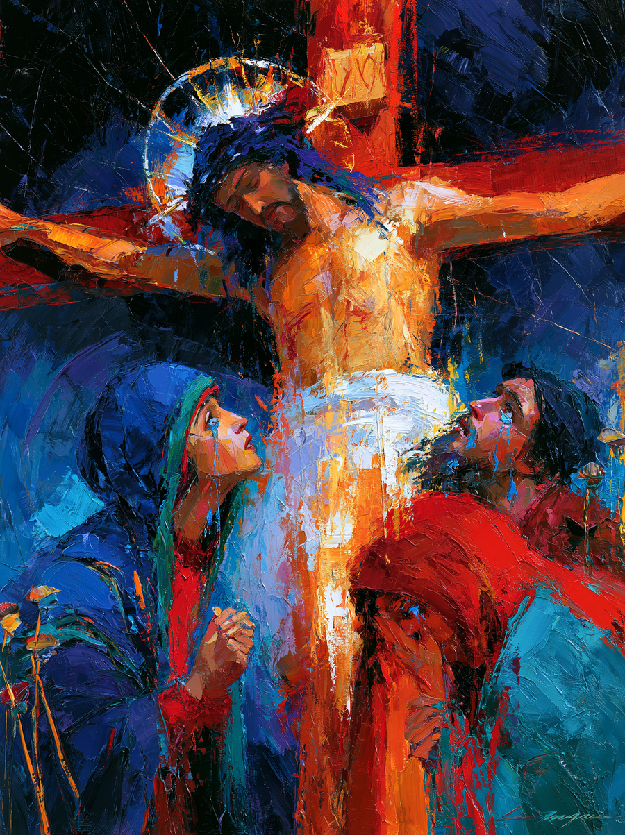 La Crucifixión - Expresionista · Retrato n° 18