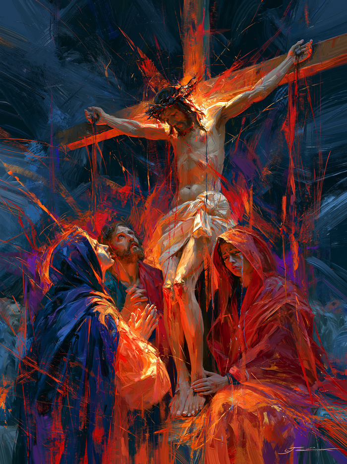 La Crucifixión - Expresionista · Retrato n° 20