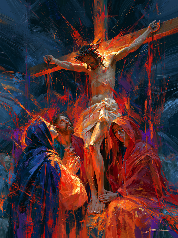 La Crucifixión - Expresionista · Retrato n° 20