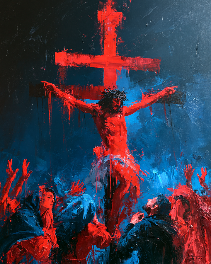 La Crucifixión - Expresionista · Retrato n° 22