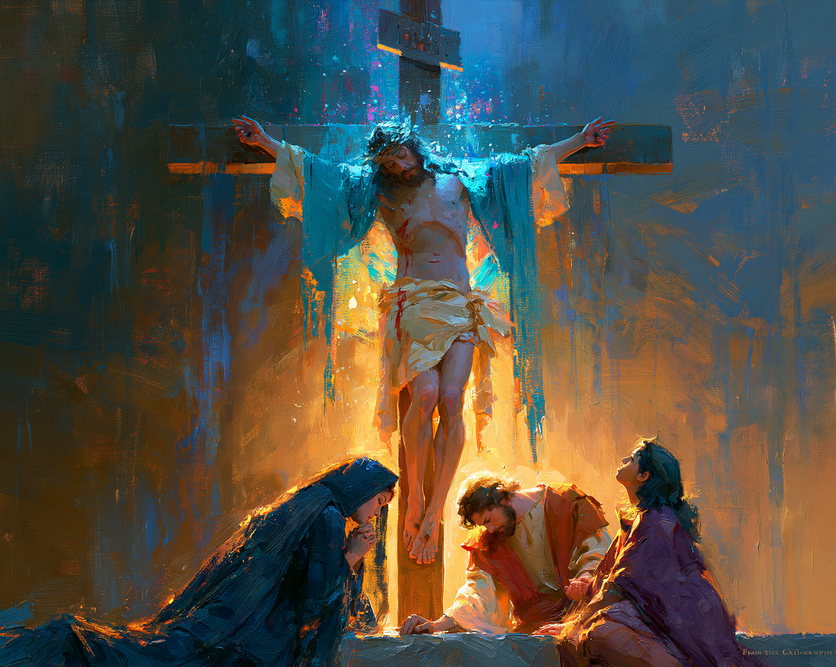 La Crucifixión - Impresionista · Paisaje n° 5 - Arte cristiano