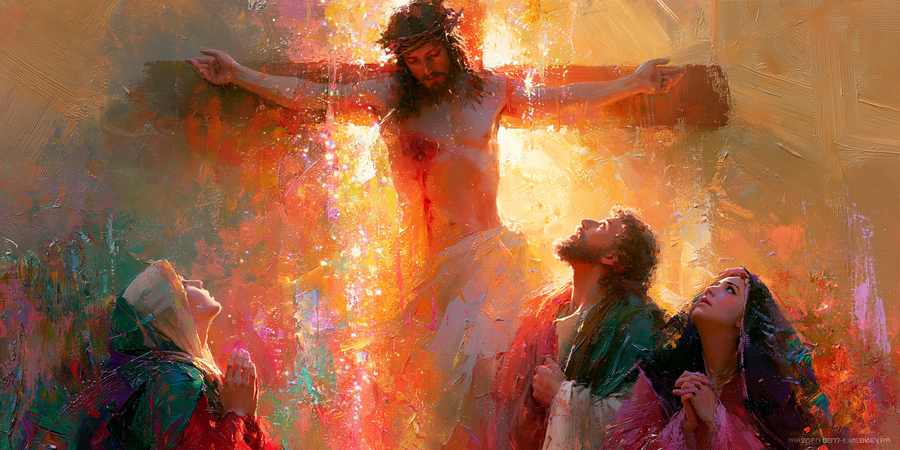 The Crucifixion - Impressionist · Landscape n° 18