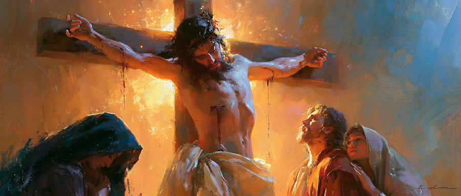 The Crucifixion - Impressionist · Landscape n° 21
