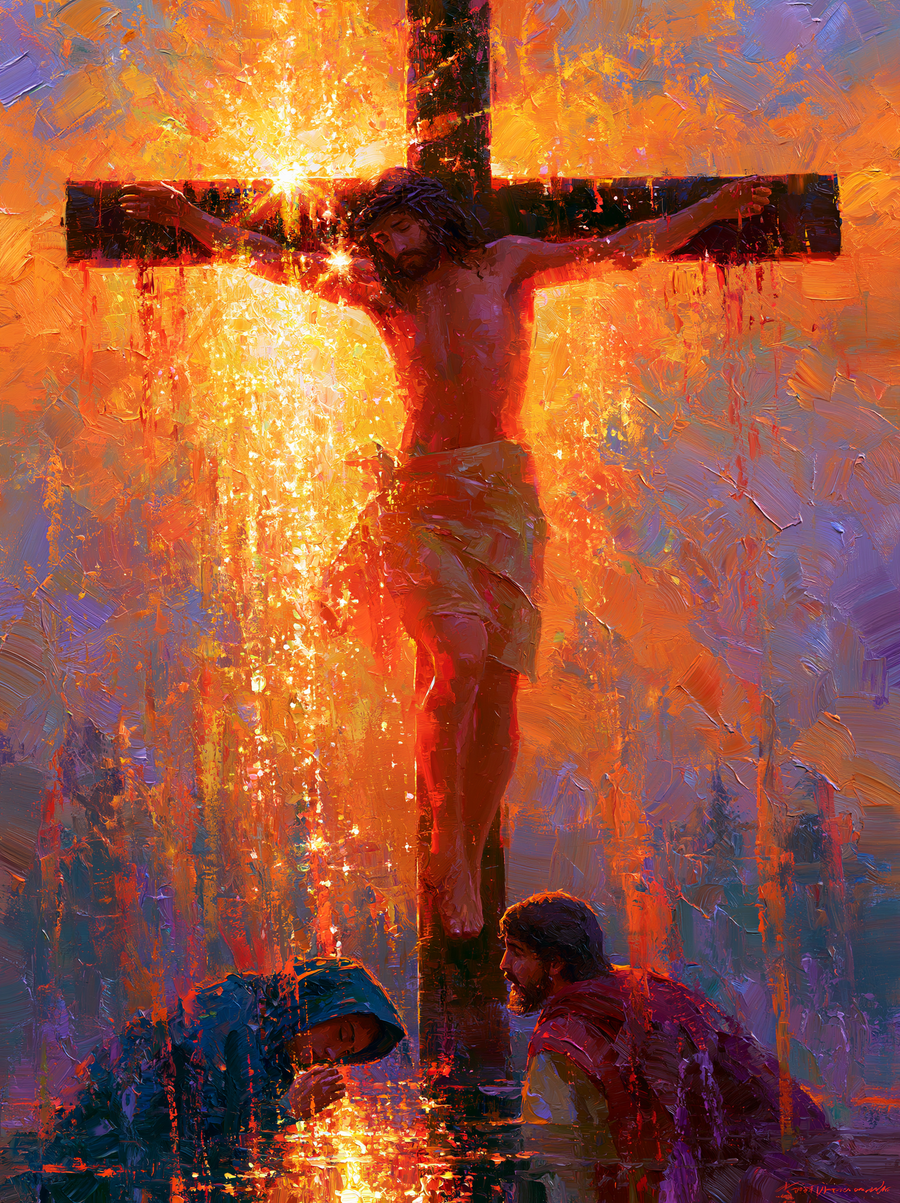 The Crucifixion - Impressionist · Portrait n° 15