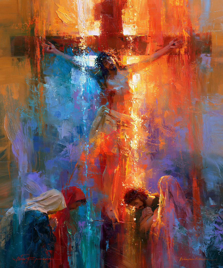 The Crucifixion - Impressionist · Portrait n° 21