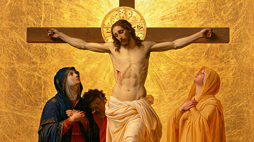 La Crucifixión - Sagrado Oro · Paisaje n° 3 - Arte cristiano