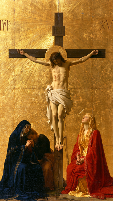 The Crucifixion - Sacred Gold · Portrait n° 3