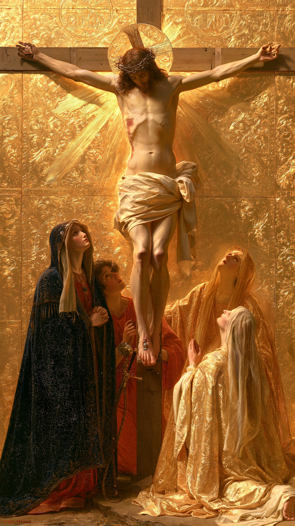 La Crucifixión - Oro Sagrado · Retrato n° 5 - Arte cristiano