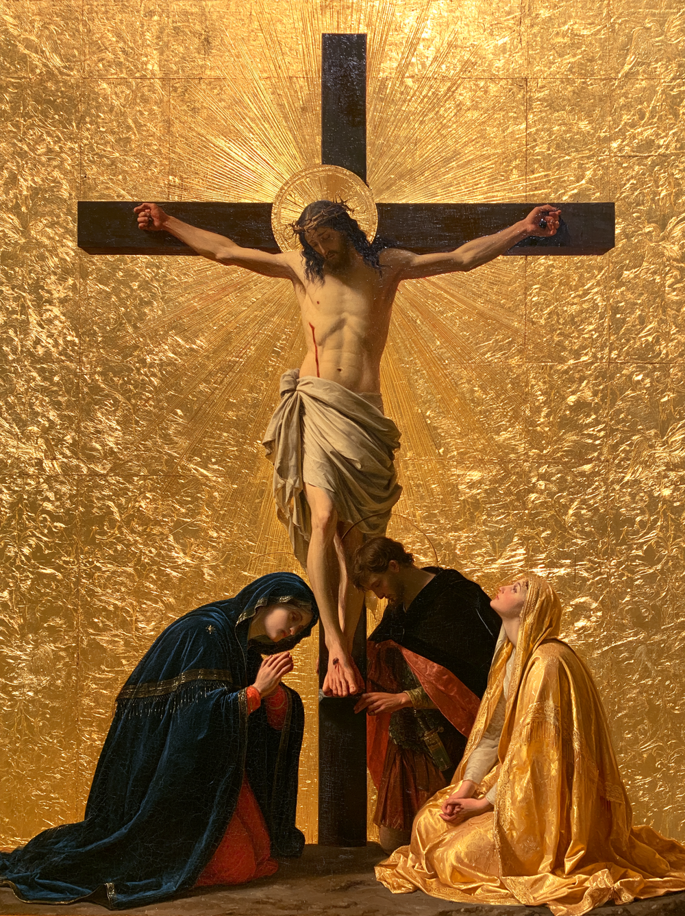 La Crucifixión - Oro Sagrado · Retrato n° 6 - Arte cristiano