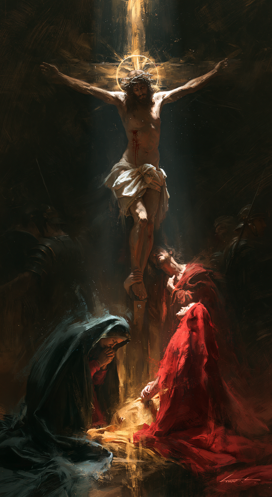 La Crucifixión - Silencio Sagrado · Retrato n° 5