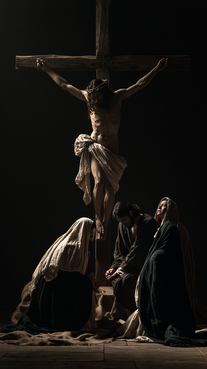 La Crucifixión - Silencio Sagrado · Retrato n° 7