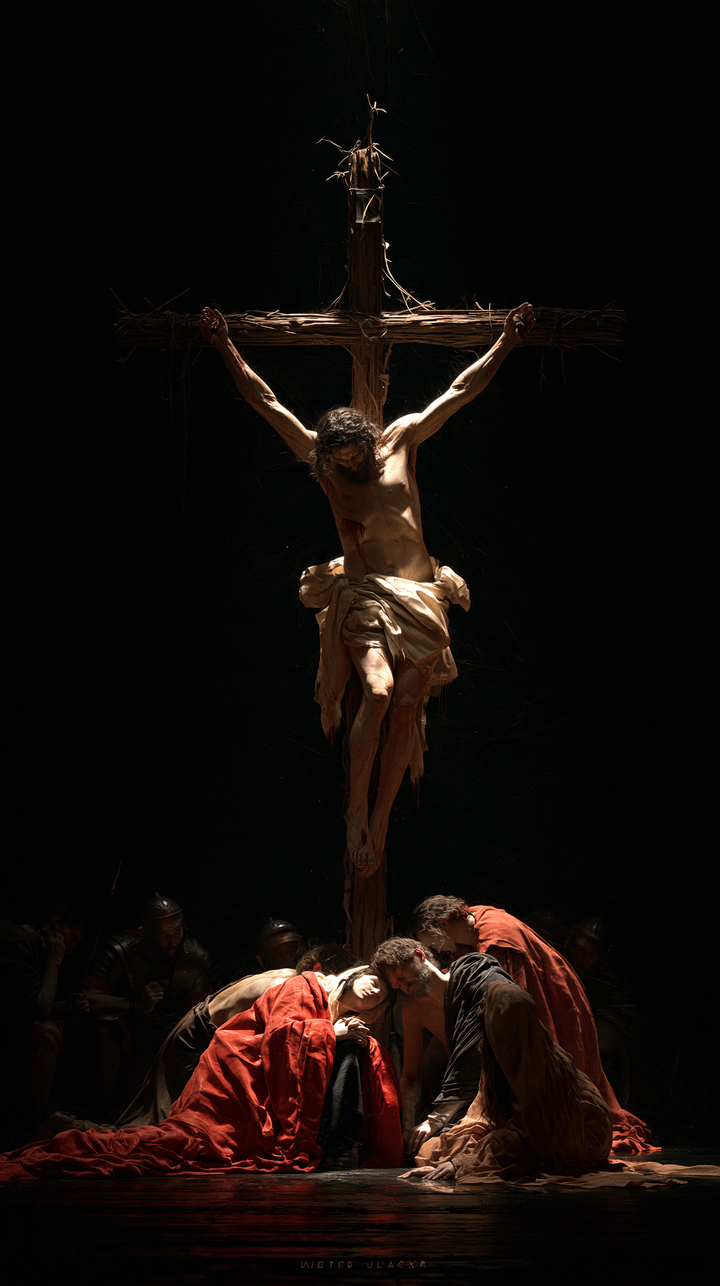 La Crucifixión - Silencio Sagrado · Retrato n° 9