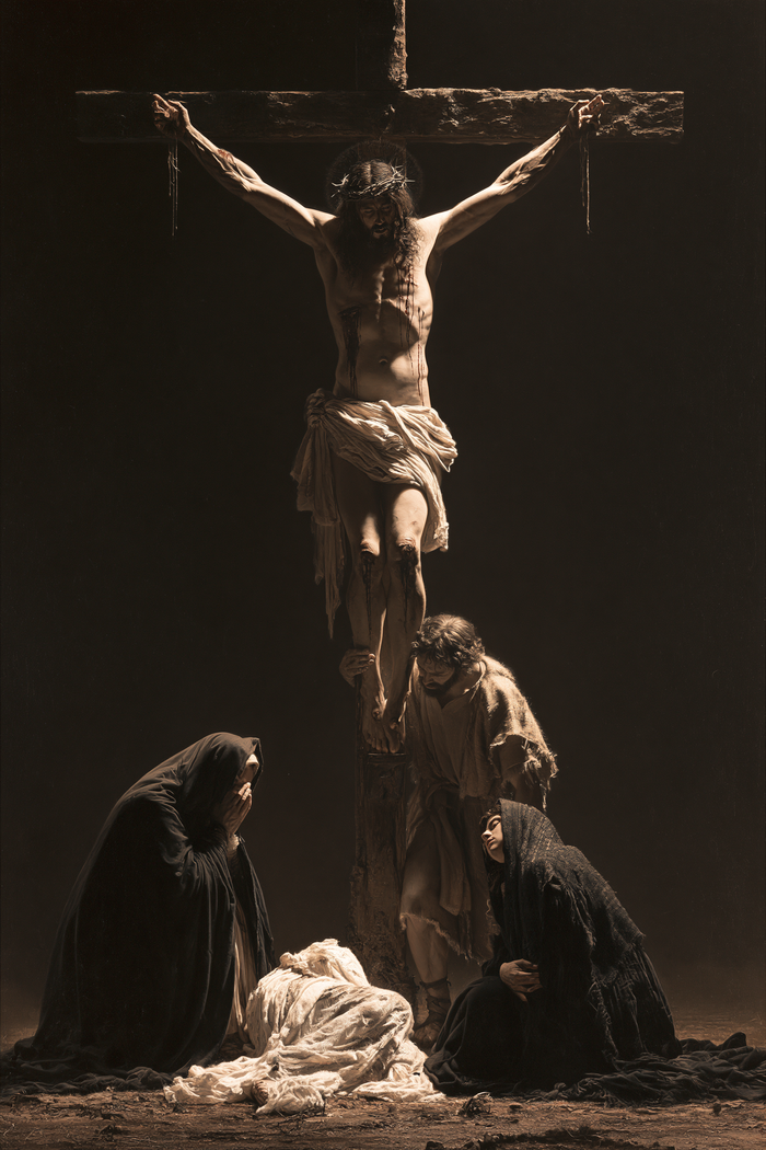 La Crucifixión - Silencio Sagrado · Retrato n° 12