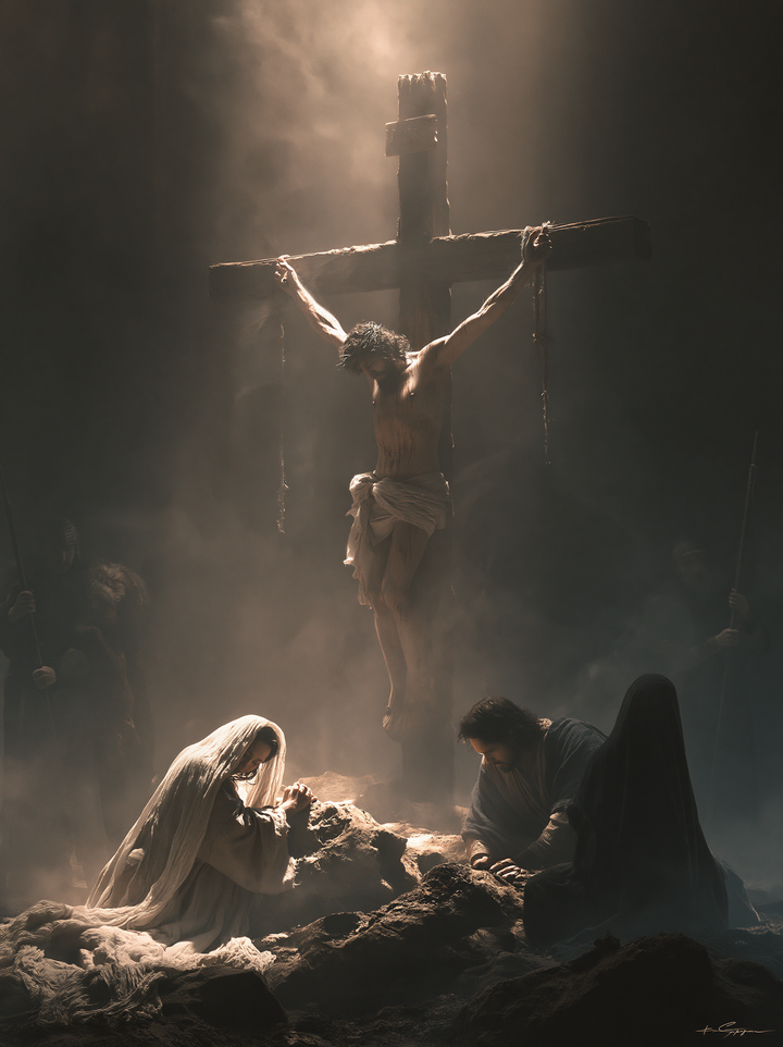 La Crucifixión - Silencio Sagrado · Retrato n° 14