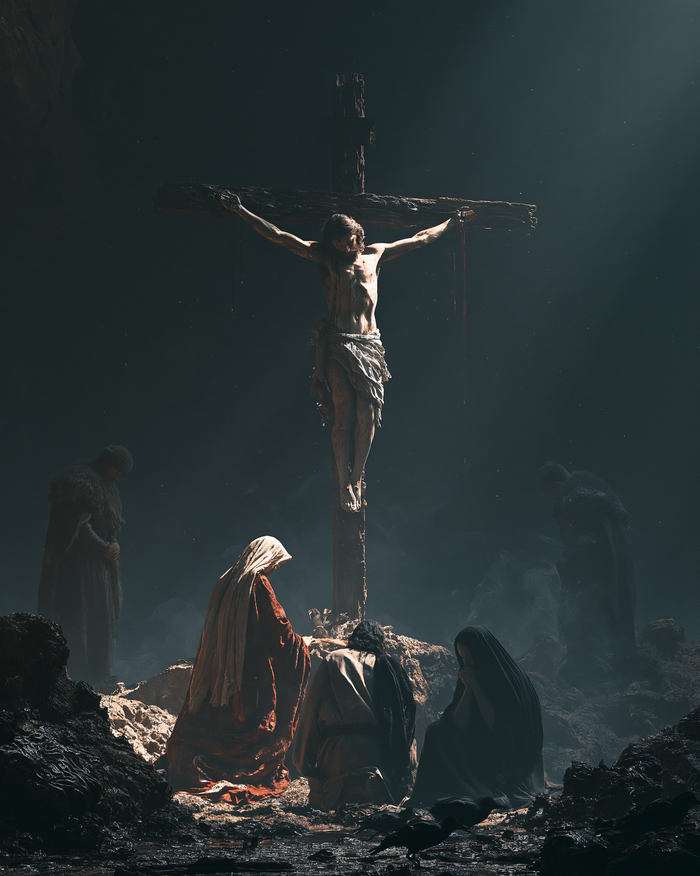 La Crucifixión - Silencio Sagrado · Retrato n° 16
