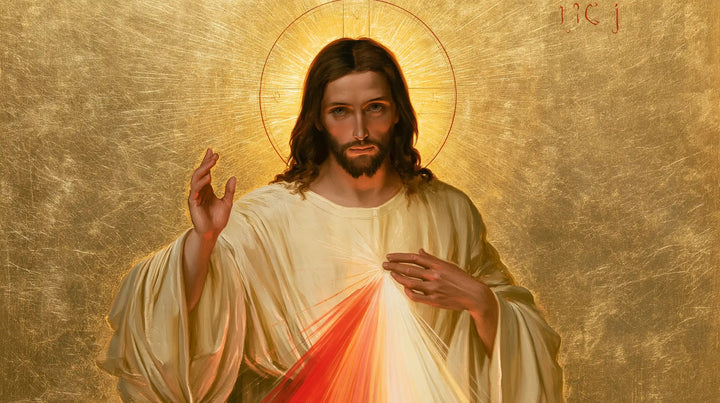 Divine Mercy Jesus - Contemporary Byzantine · Landscape n° 10