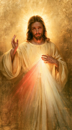 Jesús de la Divina Misericordia — La Corona de niebla ardiente