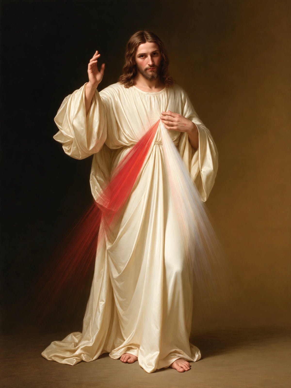 Divine Mercy Jesus – Quiet Blessing