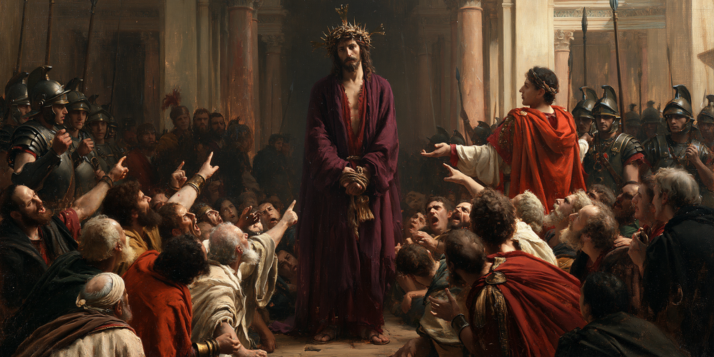 Ecce Homo - Explosión de movimiento · Paisaje n° 21 - Arte cristiano