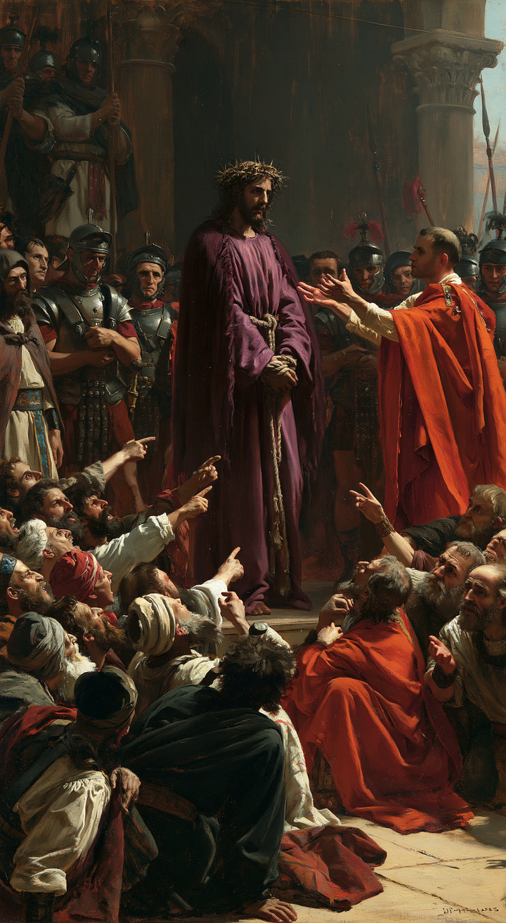 Ecce Homo - Explosión de movimiento · Retrato n° 7