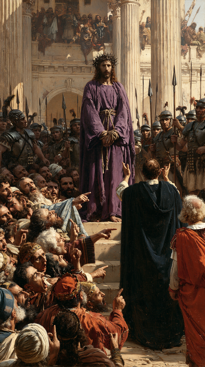 Ecce Homo — The Presence Beneath the Palace Balconies