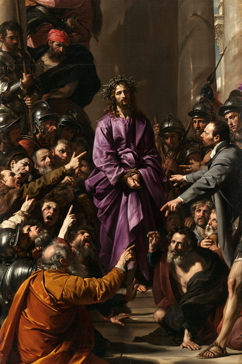 Ecce Homo - Explosión de movimiento · Retrato n° 12 - Arte cristiano