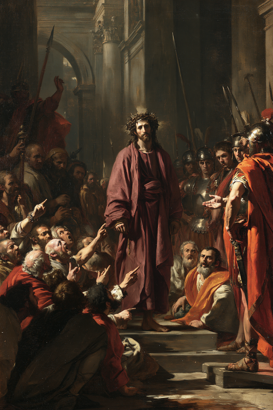 Ecce Homo - Explosion of movement · Portrait n° 14