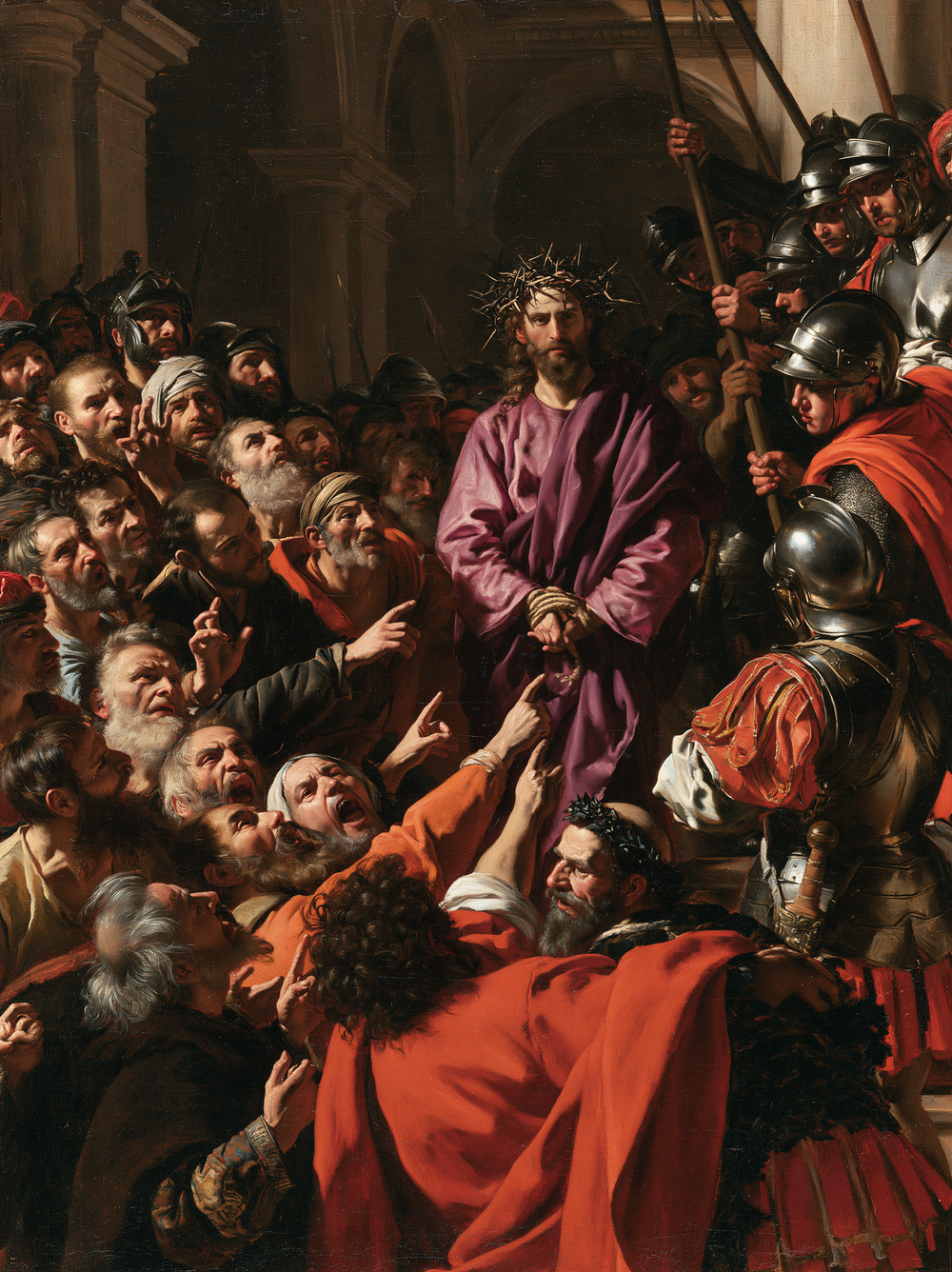 Ecce Homo - Explosión de movimiento · Retrato n° 16 - Arte cristiano