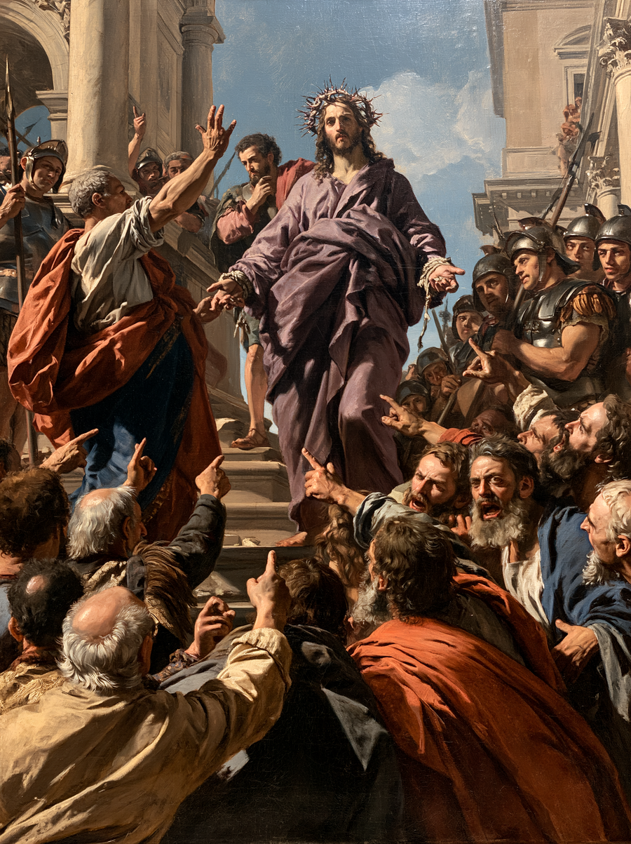 Ecce Homo - Explosion of movement · Portrait n° 18