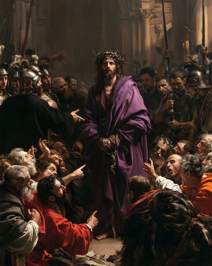 Ecce Homo — The Steady Gaze Among Crossing Appeals