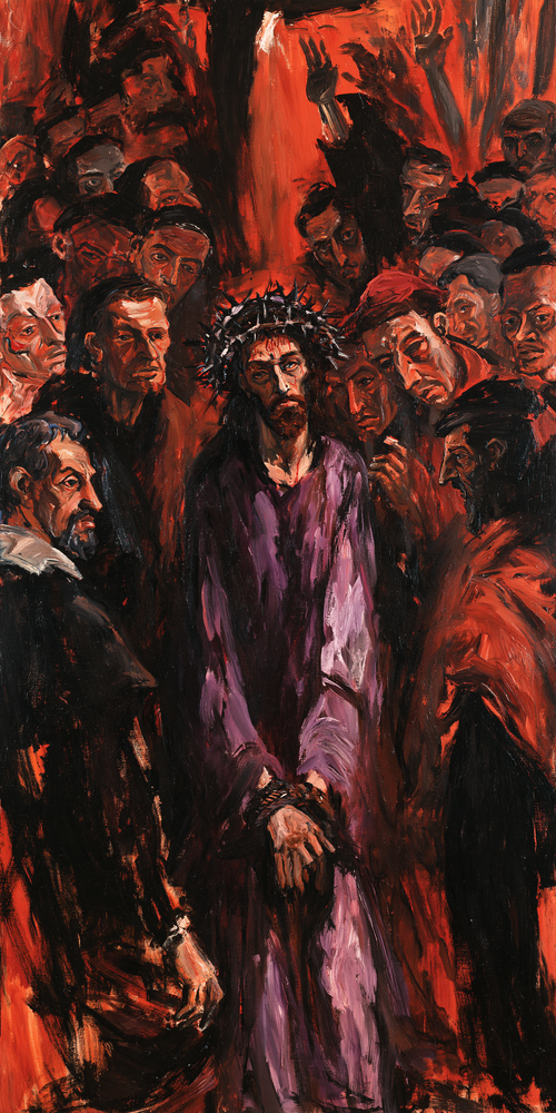 Ecce Homo - Expresionista · Retrato n° 1 - Arte cristiano