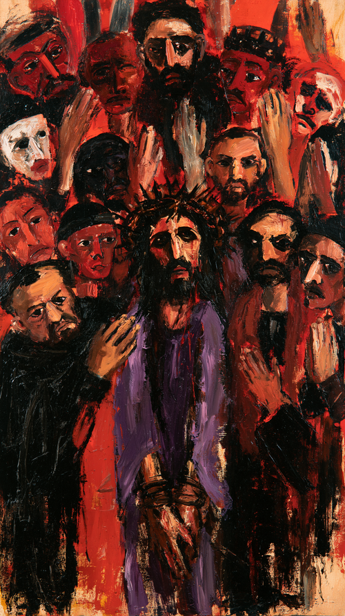 Ecce Homo - Expresionista · Retrato n° 9 - Arte cristiano
