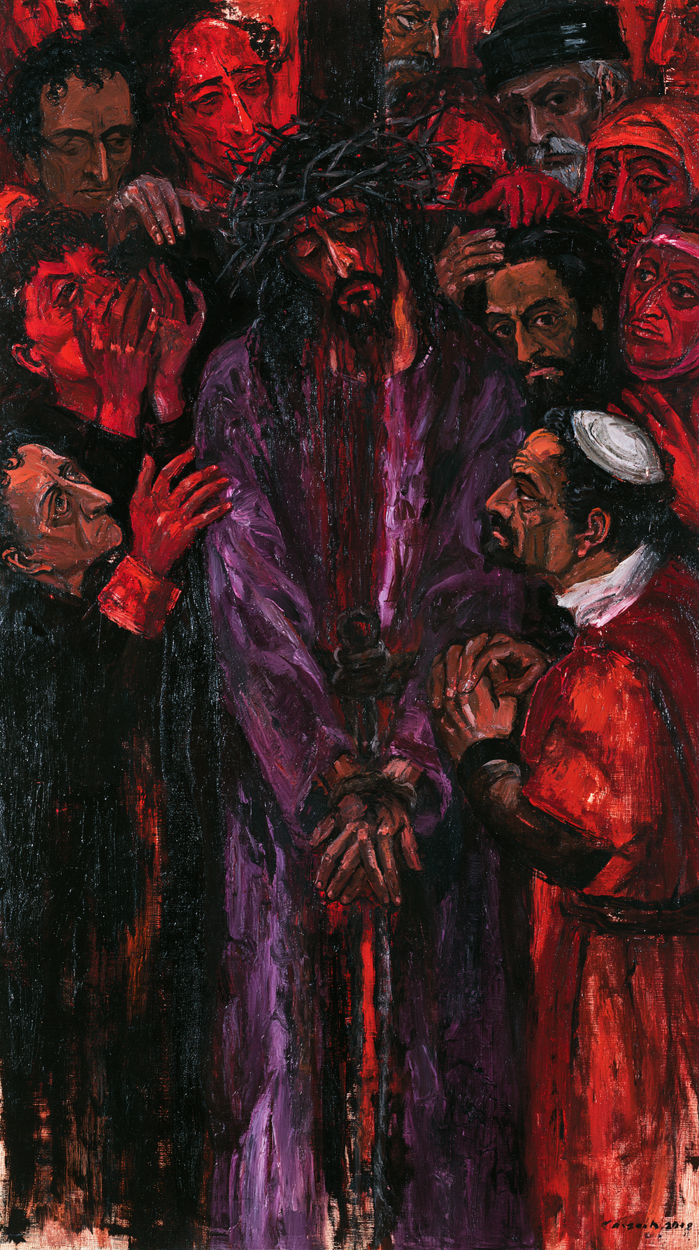 Ecce Homo - Expresionista · Retrato n° 12 - Arte cristiano