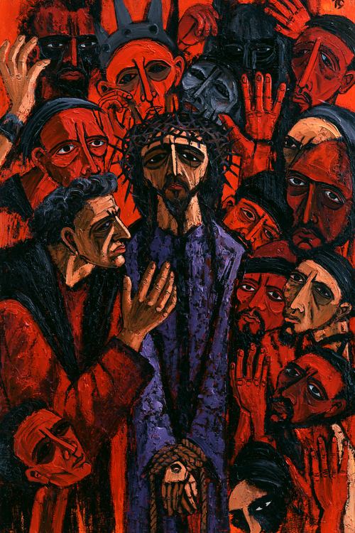 Ecce Homo - Expresionista · Retrato n° 14 - Arte cristiano