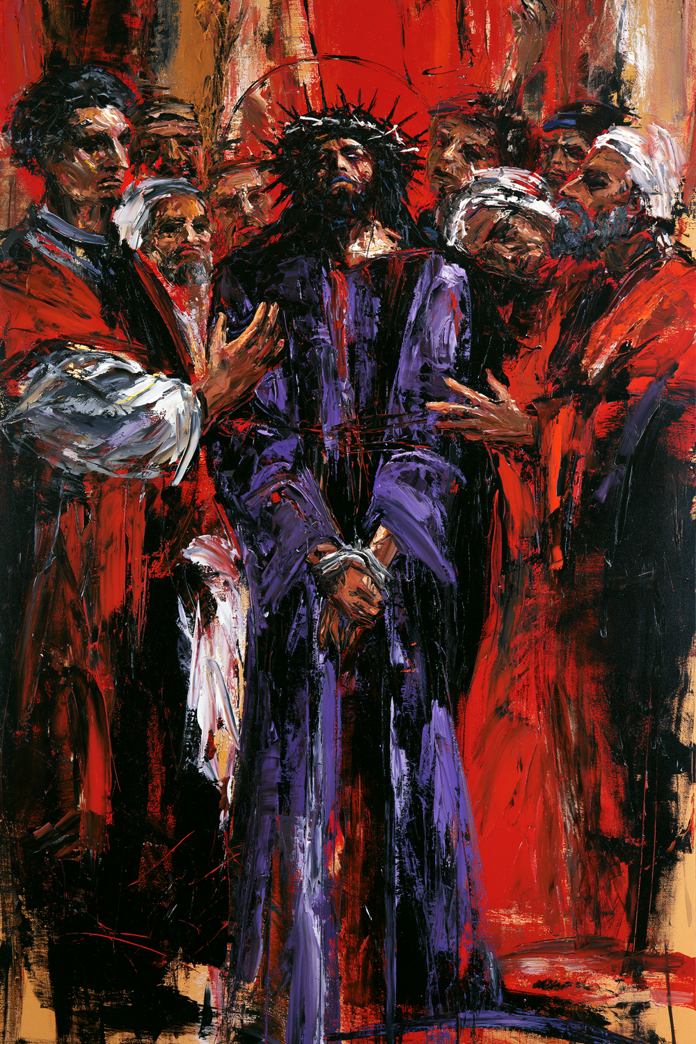 Ecce Homo - Expresionista · Retrato n° 16 - Arte cristiano