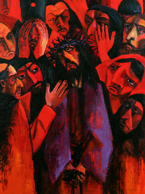 Ecce Homo - Expresionista · Retrato n° 17 - Arte cristiano