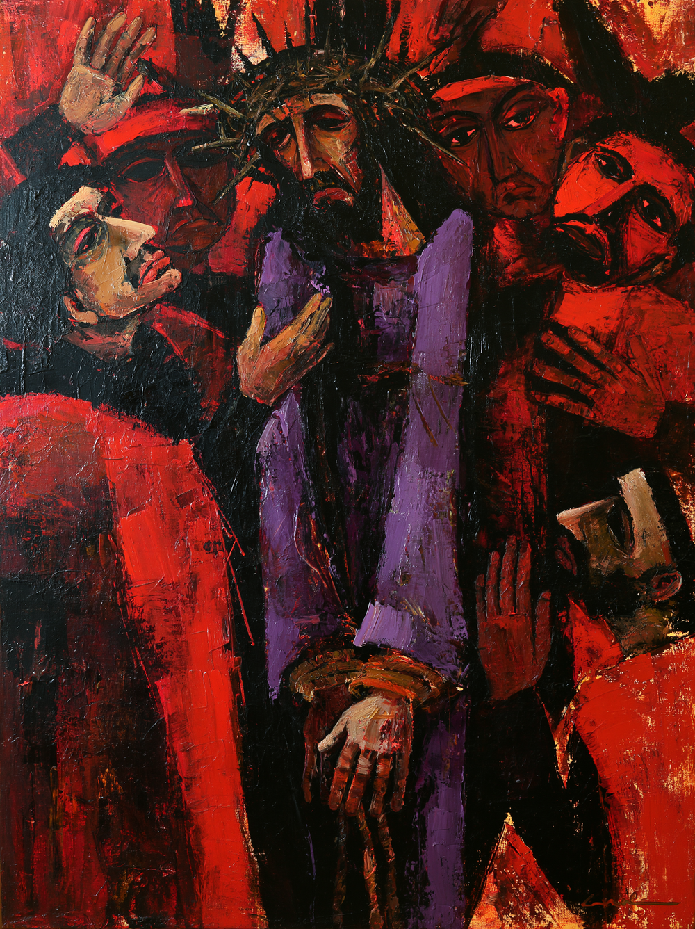 Ecce Homo - Expresionista · Retrato n° 18 - Arte cristiano