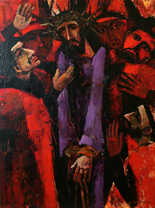 Ecce Homo - Expresionista · Retrato n° 18 - Arte cristiano