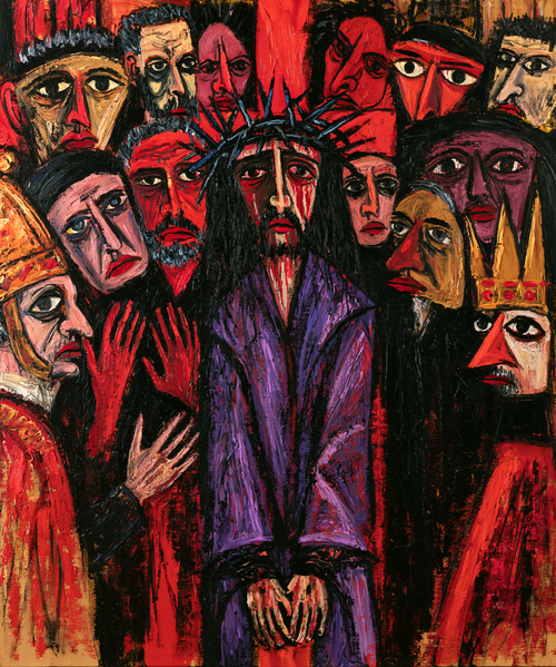 Ecce Homo - Expresionista · Retrato n° 24 - Arte cristiano