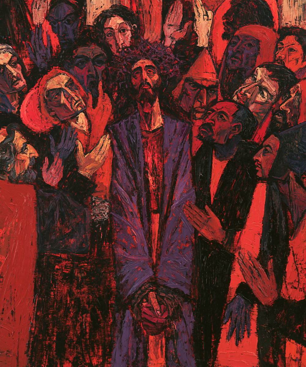 Ecce Homo - Expresionista · Retrato n° 27 - Arte cristiano