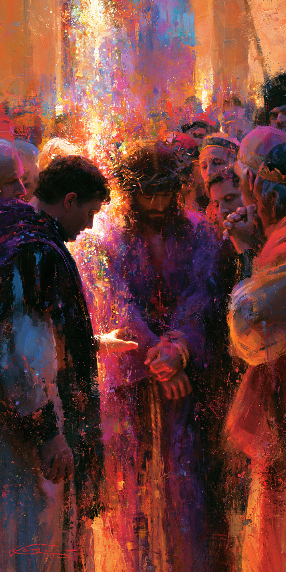 Ecce Homo - Impresionista · Retrato n° 3 - Arte cristiano