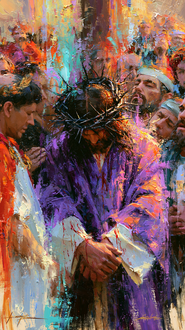 Ecce Homo - Impresionista · Retrato n° 5