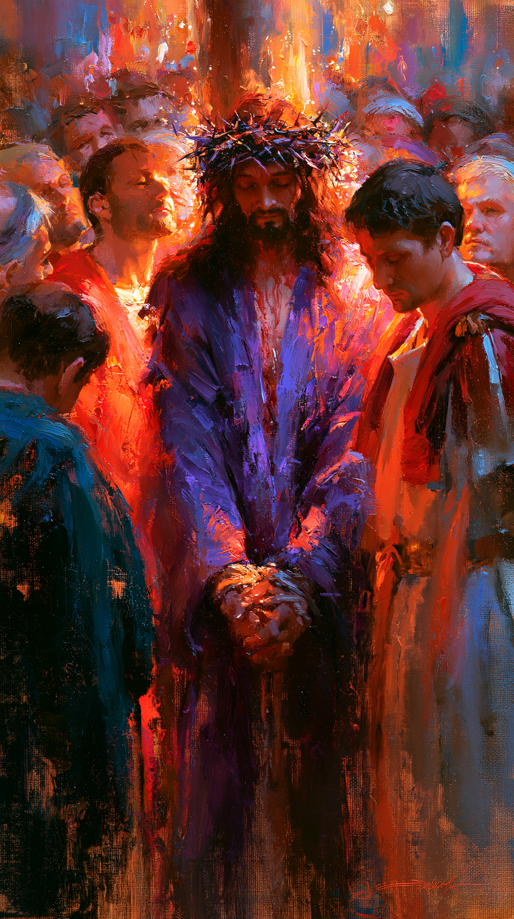 Ecce Homo - Impresionista · Retrato n° 7 - Arte cristiano