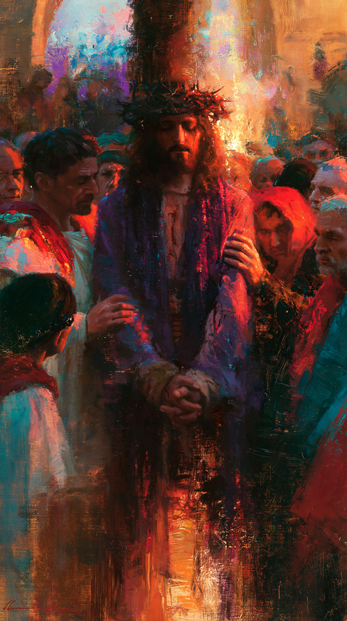 Ecce Homo - Impresionista · Retrato n° 8 - Arte cristiano