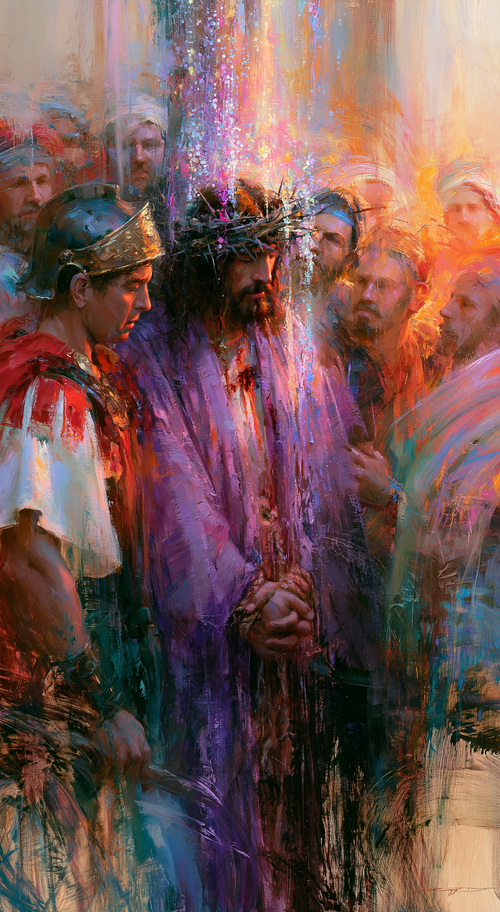 Ecce Homo - Impresionista · Retrato n° 9 - Arte cristiano