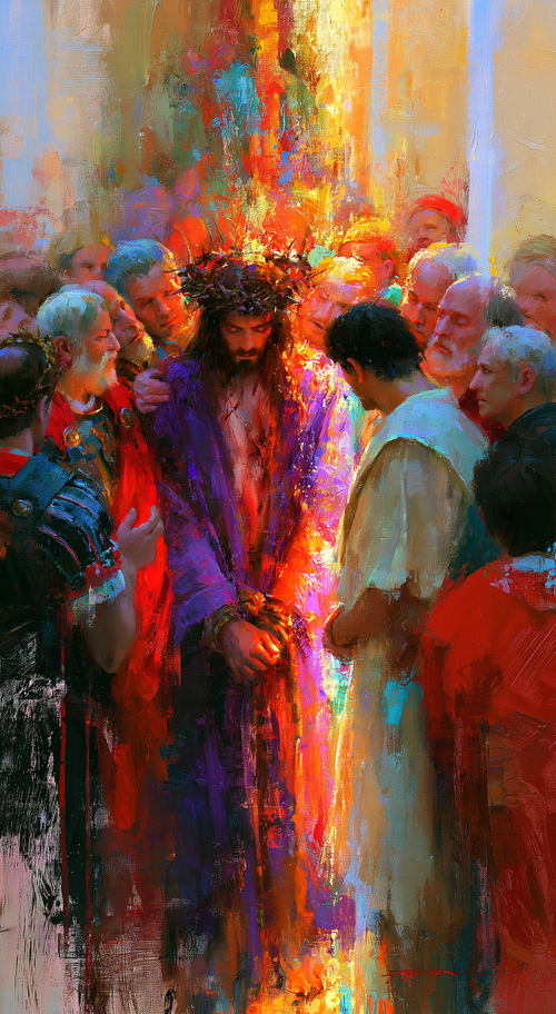 Ecce Homo - Impresionista · Retrato n° 10 - Arte cristiano