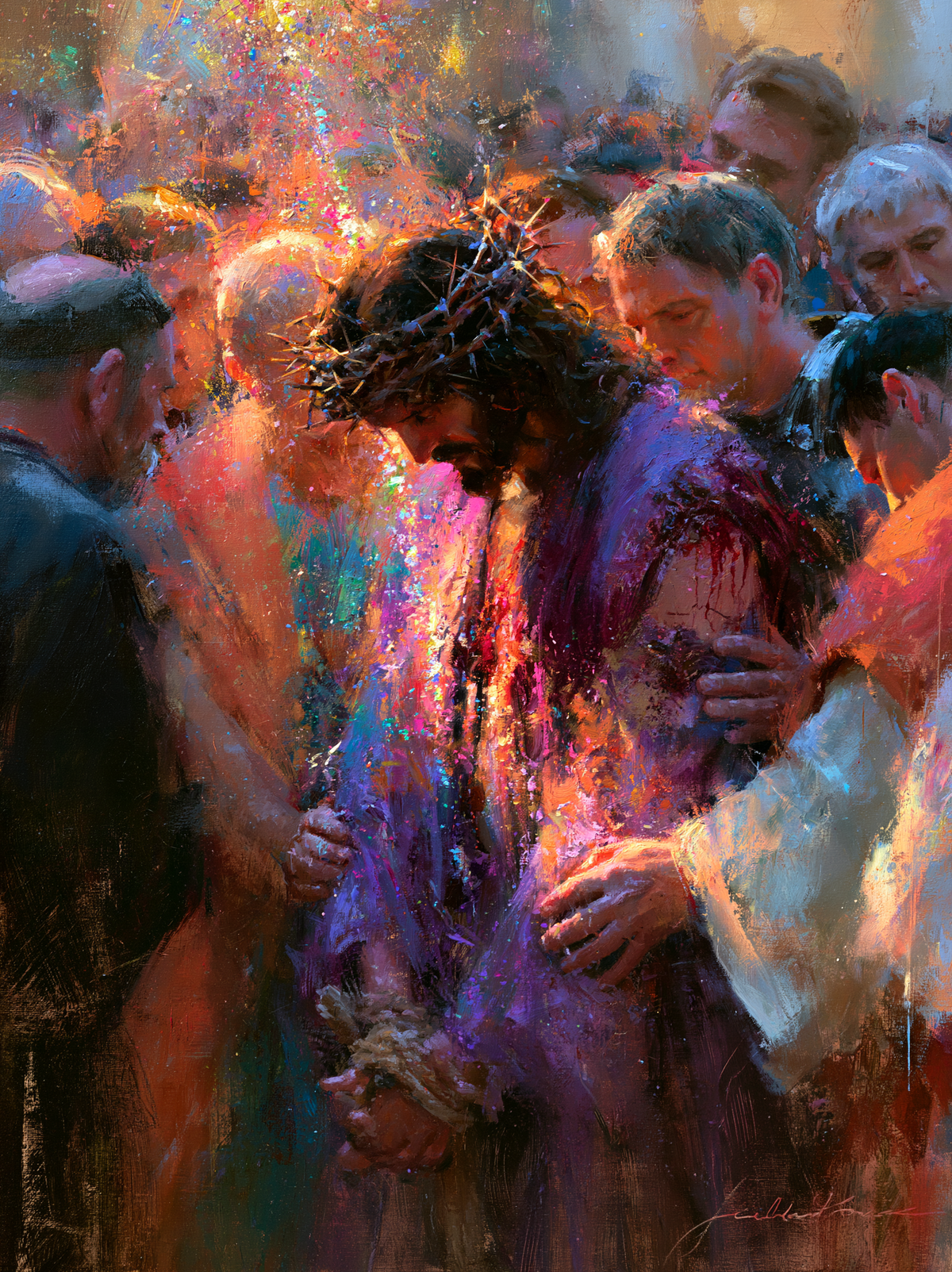 Ecce Homo - Impresionista · Retrato n° 17