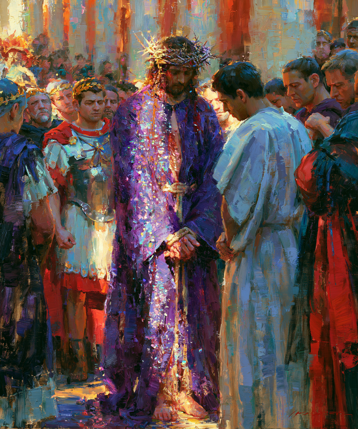 Ecce Homo - Impresionista · Retrato n° 24 - Arte cristiano